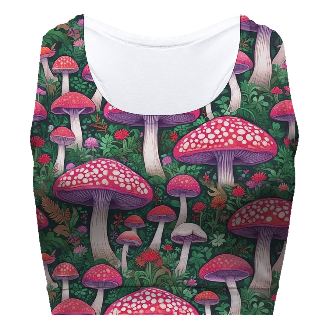 Magic Mushroom Sport Bra Woman Underwear Beachwear Loungewear