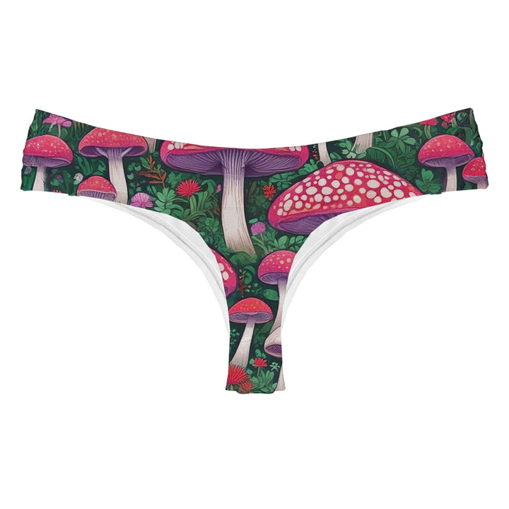 Magic Mushroom String Woman Underwear Beachwear Loungewear