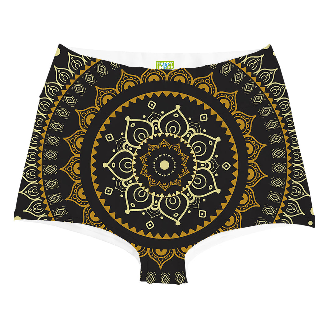 Mandala Gold Highwaist Front