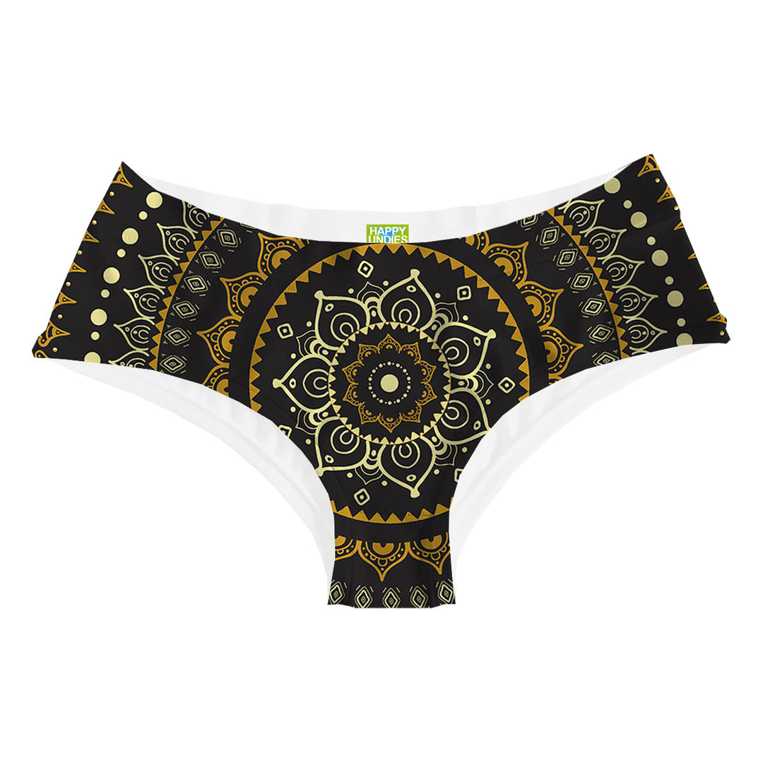 Mandala Gold Hipster Front