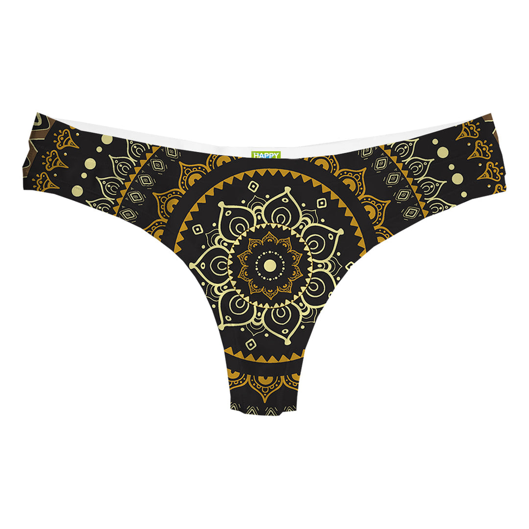 Mandala Gold String Front