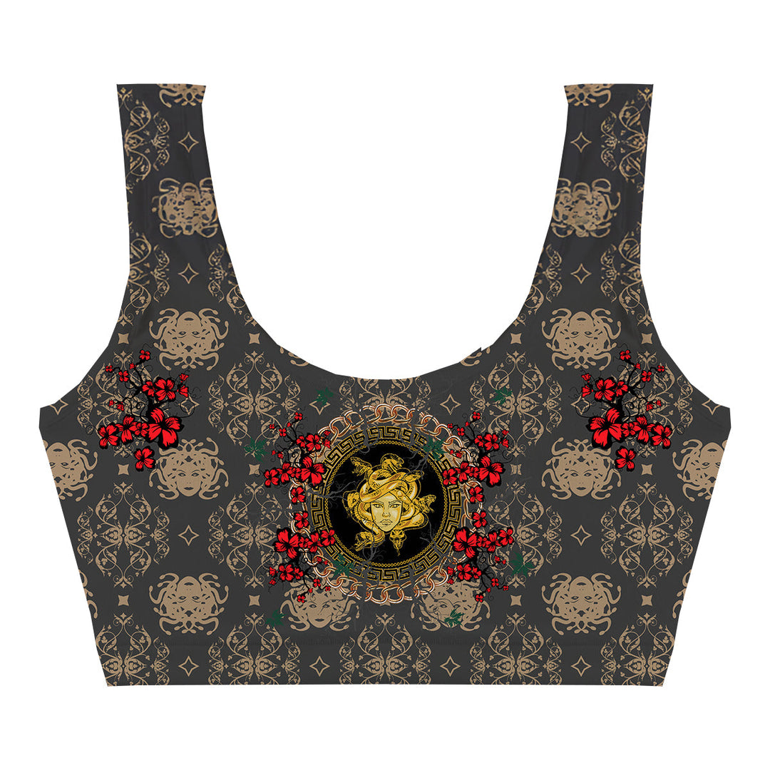 Medusa Crop Top Back