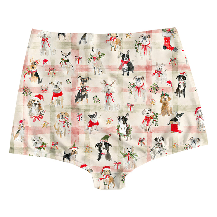 Merry Dogmas Highwaist Woman Underwear Beachwear Loungewear