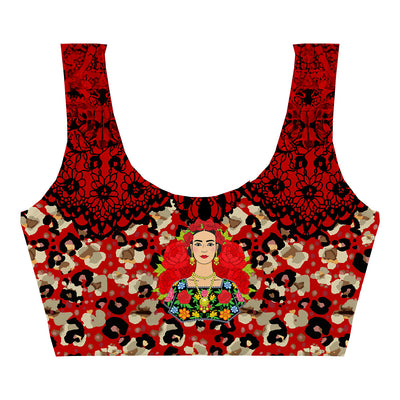 Mexican Beauty Crop Top Front