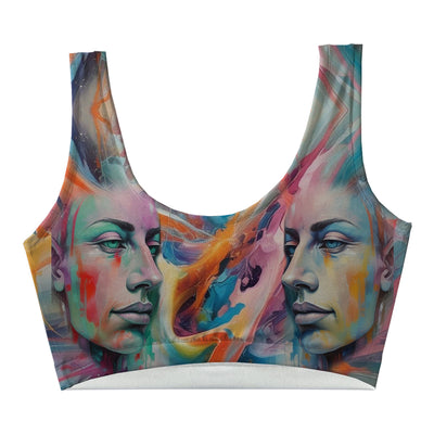 Mirror Crop Top Front