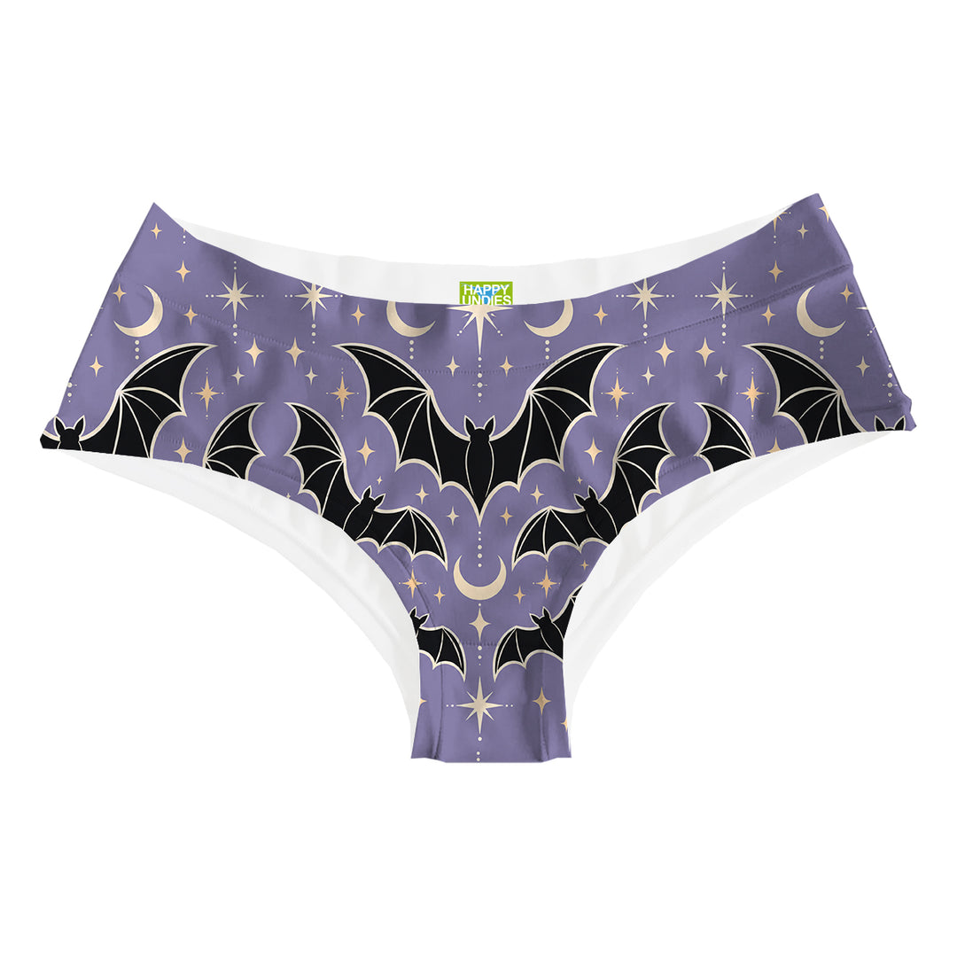 Moonlight Bats Hipster Woman Underwear Beachwear Loungewear