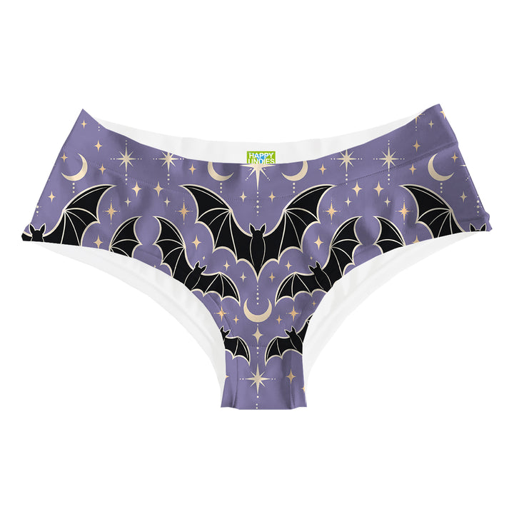 Moonlight Bats Hipster Woman Underwear Beachwear Loungewear
