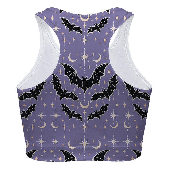 Moonlight Bats Sport Bra Woman Underwear Beachwear Loungewear