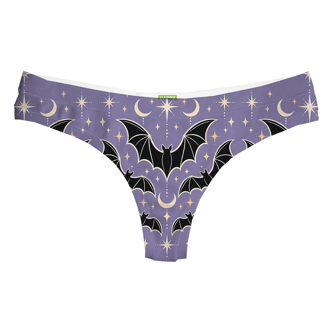 Moonlight Bats String Woman Underwear Beachwear Loungewear