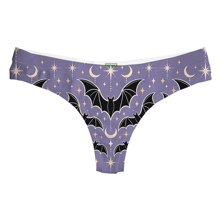 Moonlight Bats String Woman Underwear Beachwear Loungewear