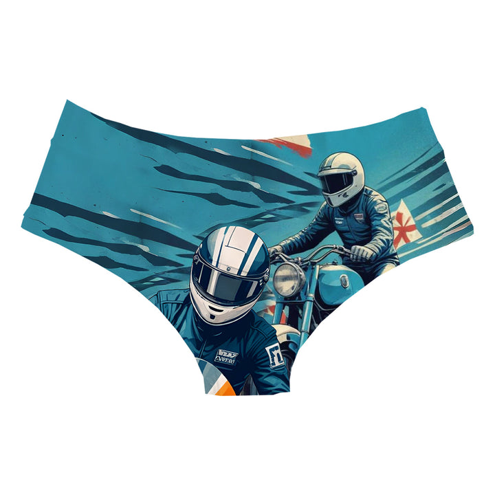 Motor Racing Hipster Woman Underwear Beachwear Loungewear