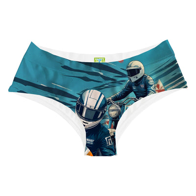 Motor Racing Hipster Woman Underwear Beachwear Loungewear