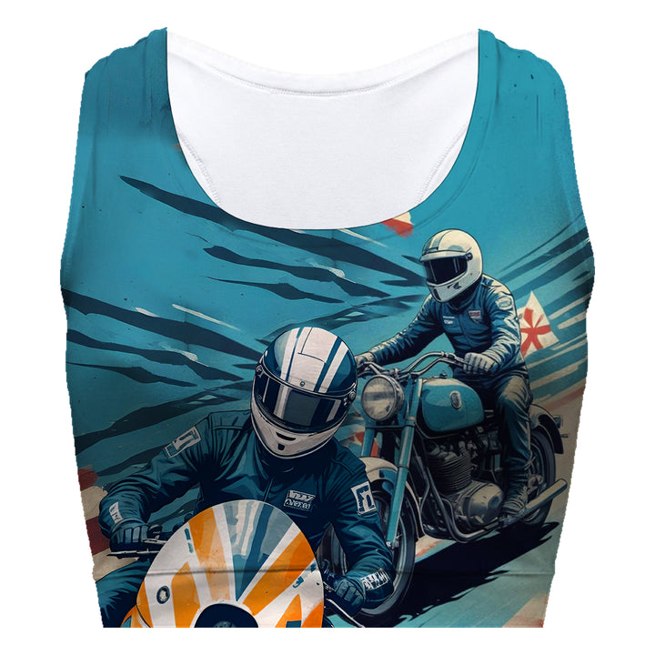 Motor Racing Sport Bra Woman Underwear Beachwear Loungewear