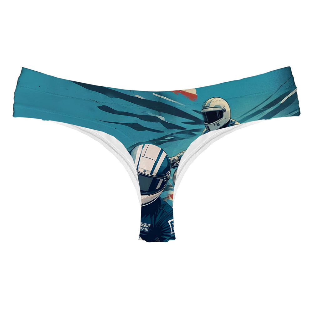 Motor Racing String Woman Underwear Beachwear Loungewear