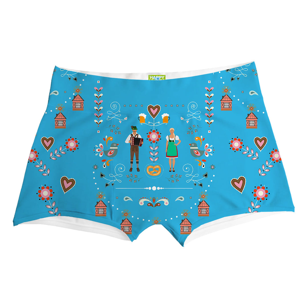 Munich Flair Blue Boxer Front
