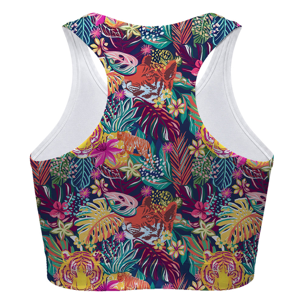 Mystery Jungle Sport Bra Woman Underwear Beachwear Loungewear