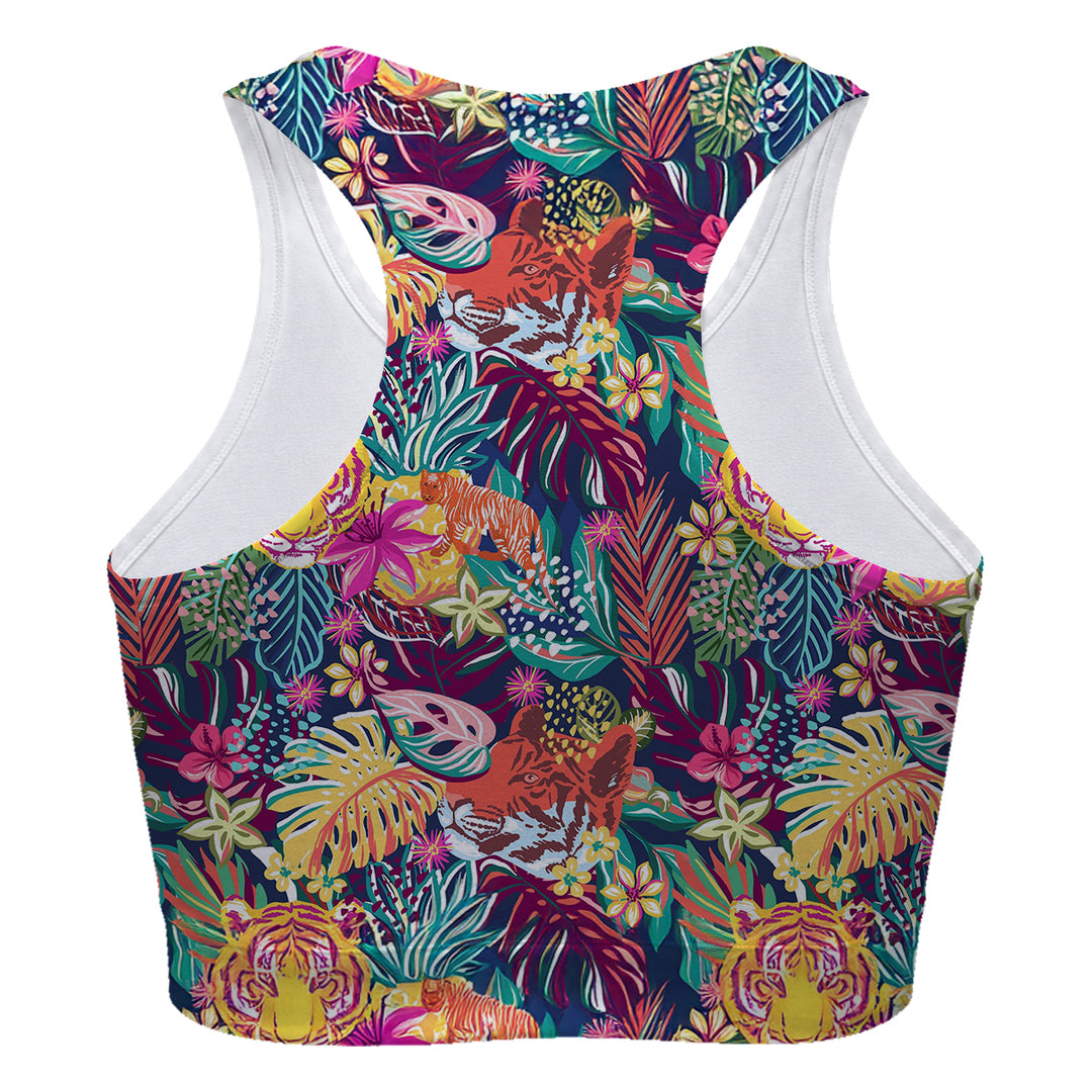 Mystery Jungle Sport Bra Woman Underwear Beachwear Loungewear