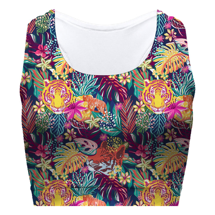 Mystery Jungle Sport Bra Woman Underwear Beachwear Loungewear