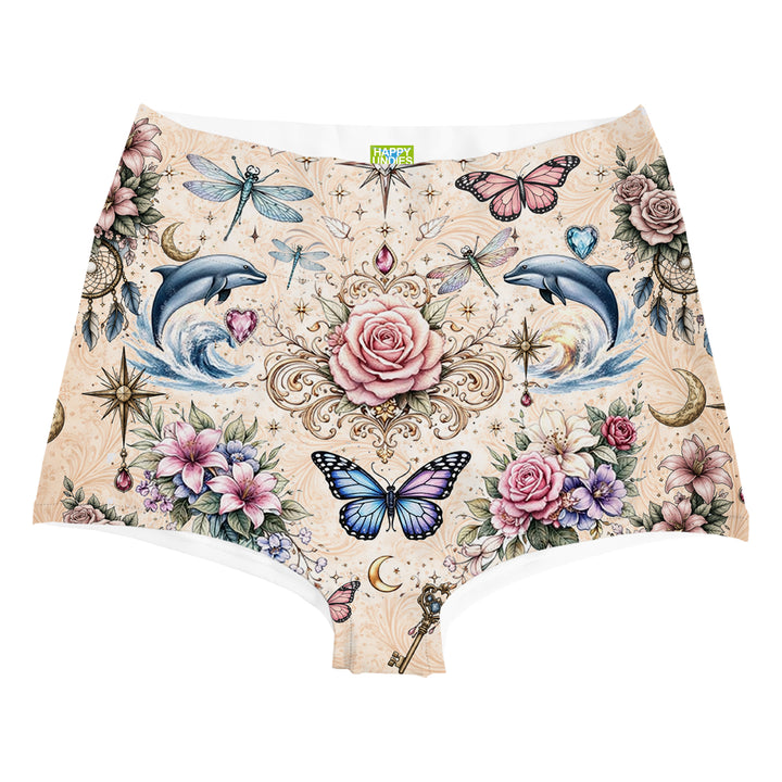 Mystic Soul Highwaist Woman Underwear Beachwear Loungewear