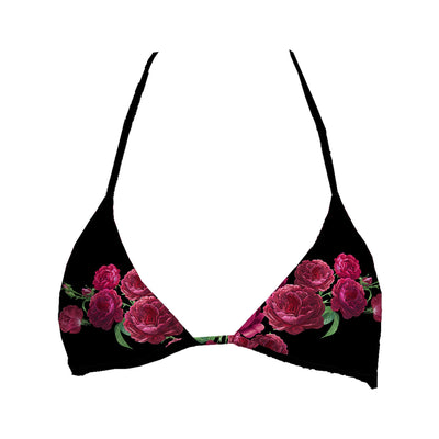 Night Flower Top Triangle Front