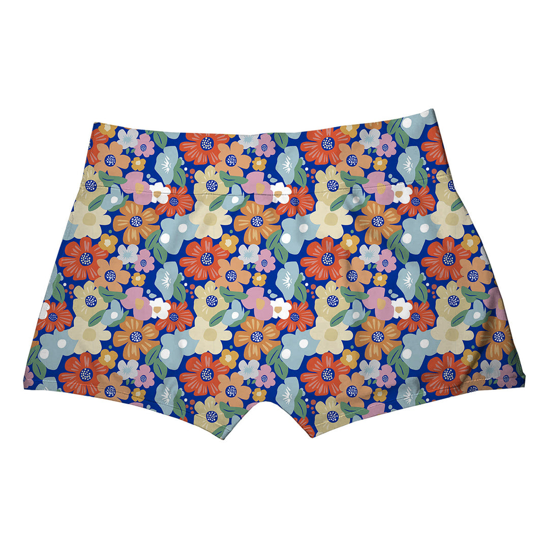 Orange Daisy Boxer Front