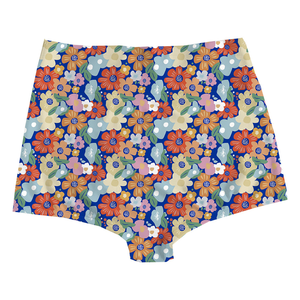 Orange Daisy Highwaist Back