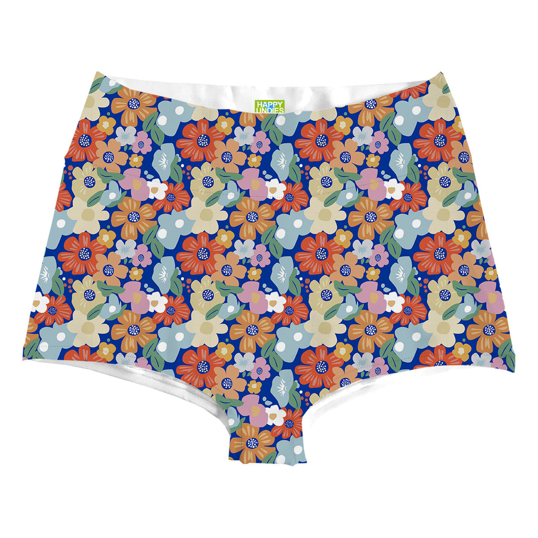 Orange Daisy Highwaist Front