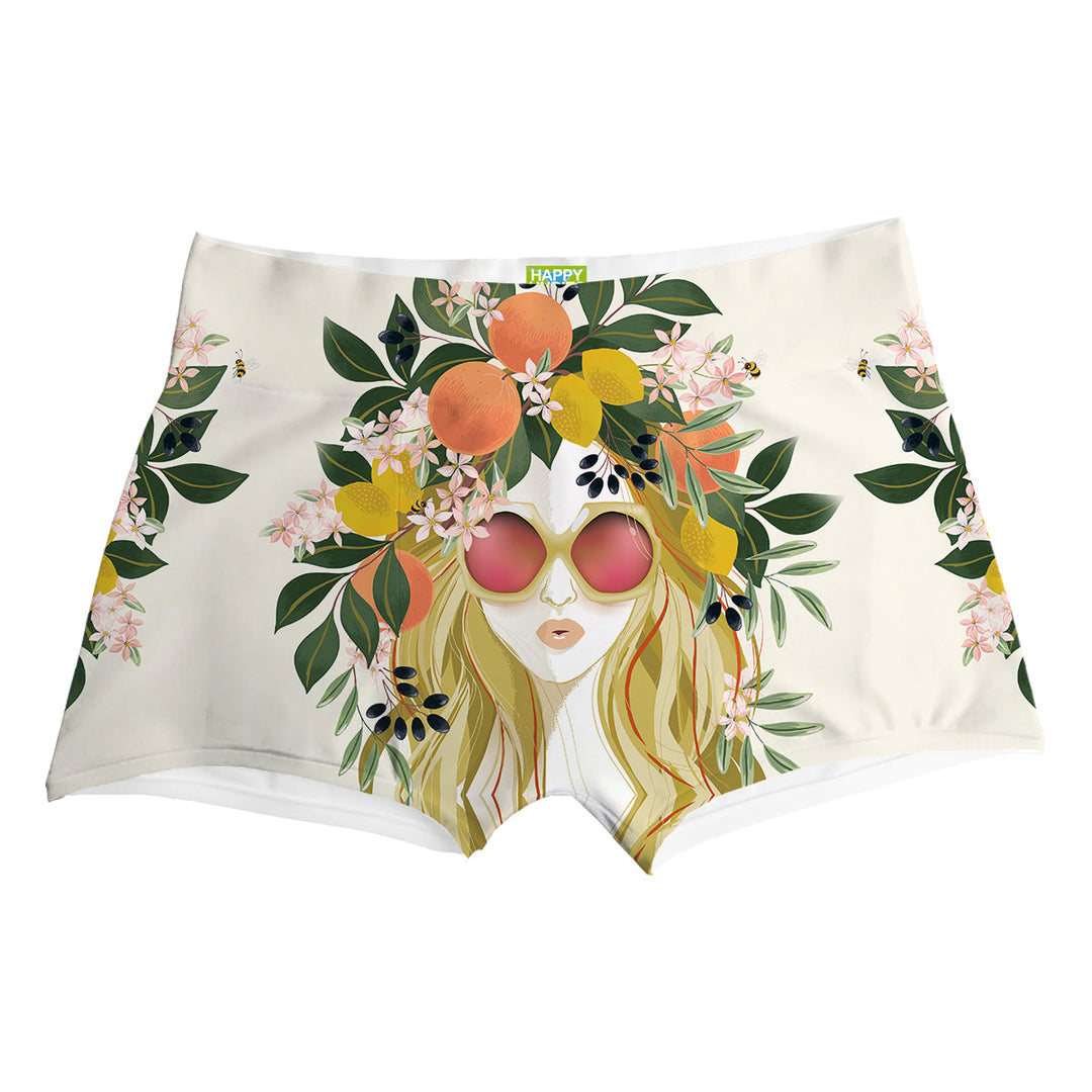 Orange Glasses Boxer Front