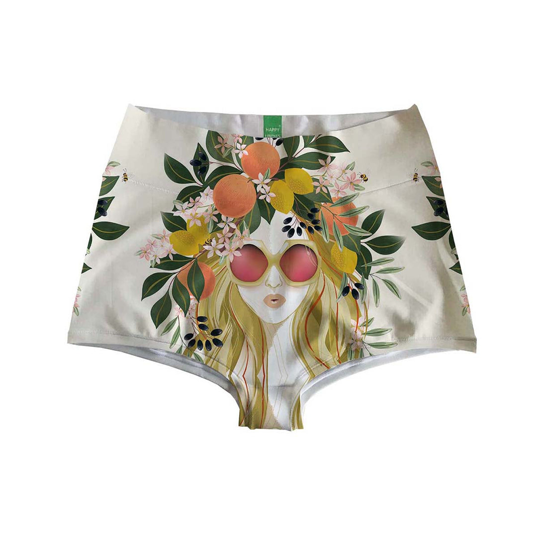 Orange Glasses Highwaist