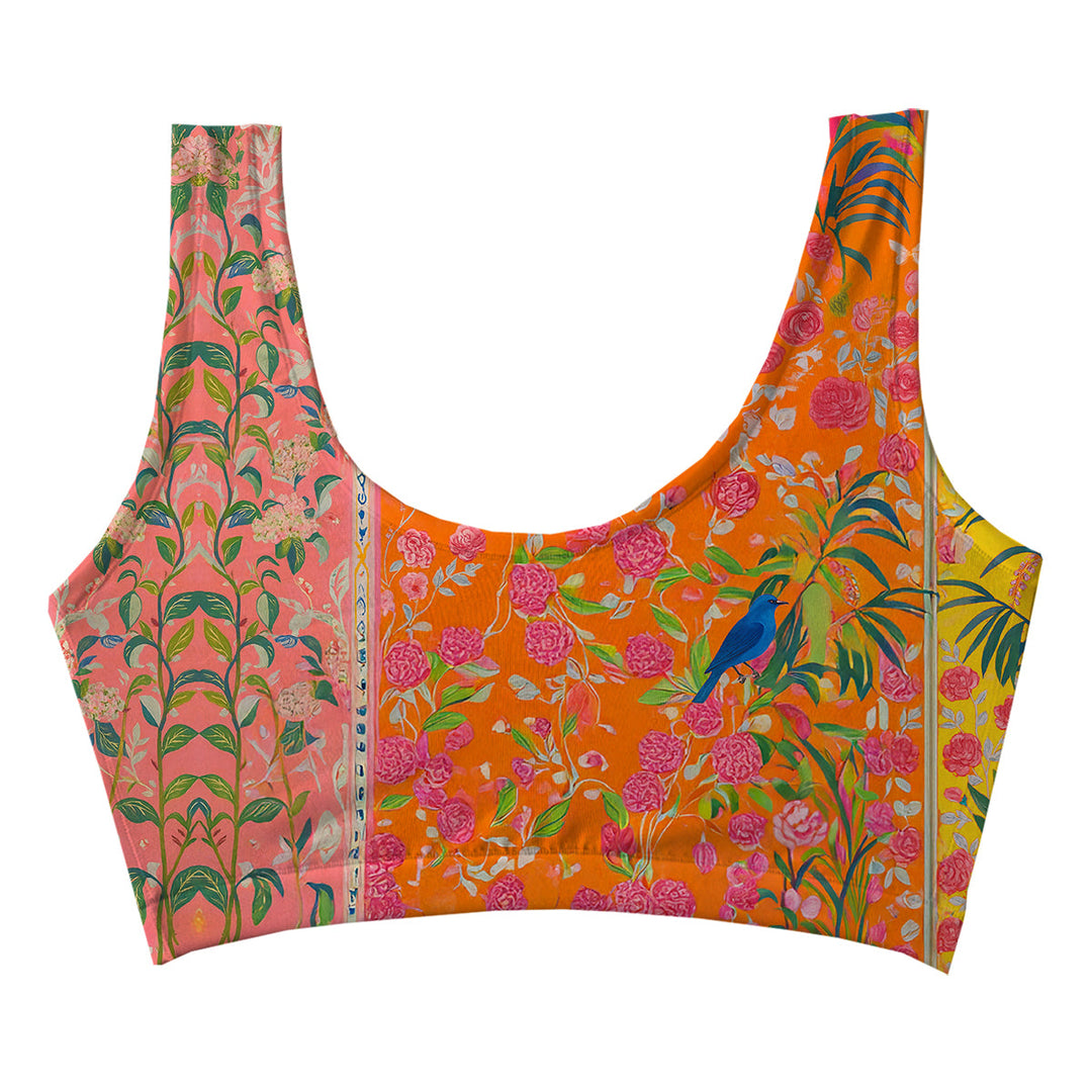 Panther Lounge Crop Top Woman Underwear Beachwear Loungewear