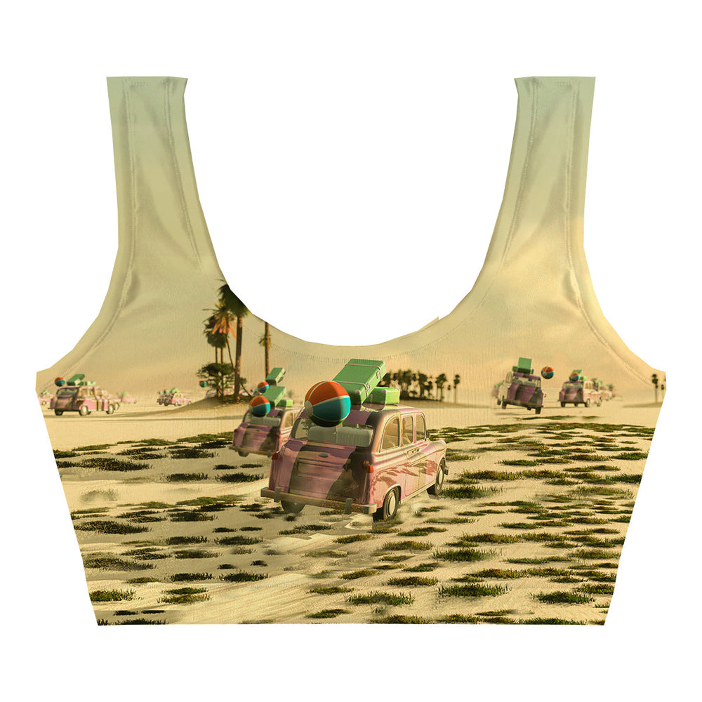 Paris Dakar Crop Top Back