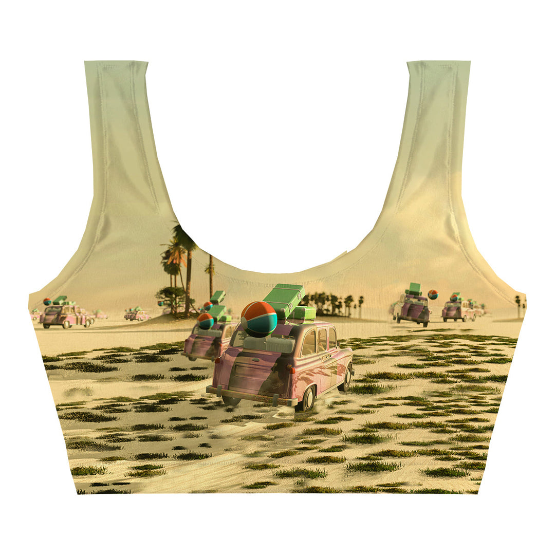 Paris Dakar Crop Top Front