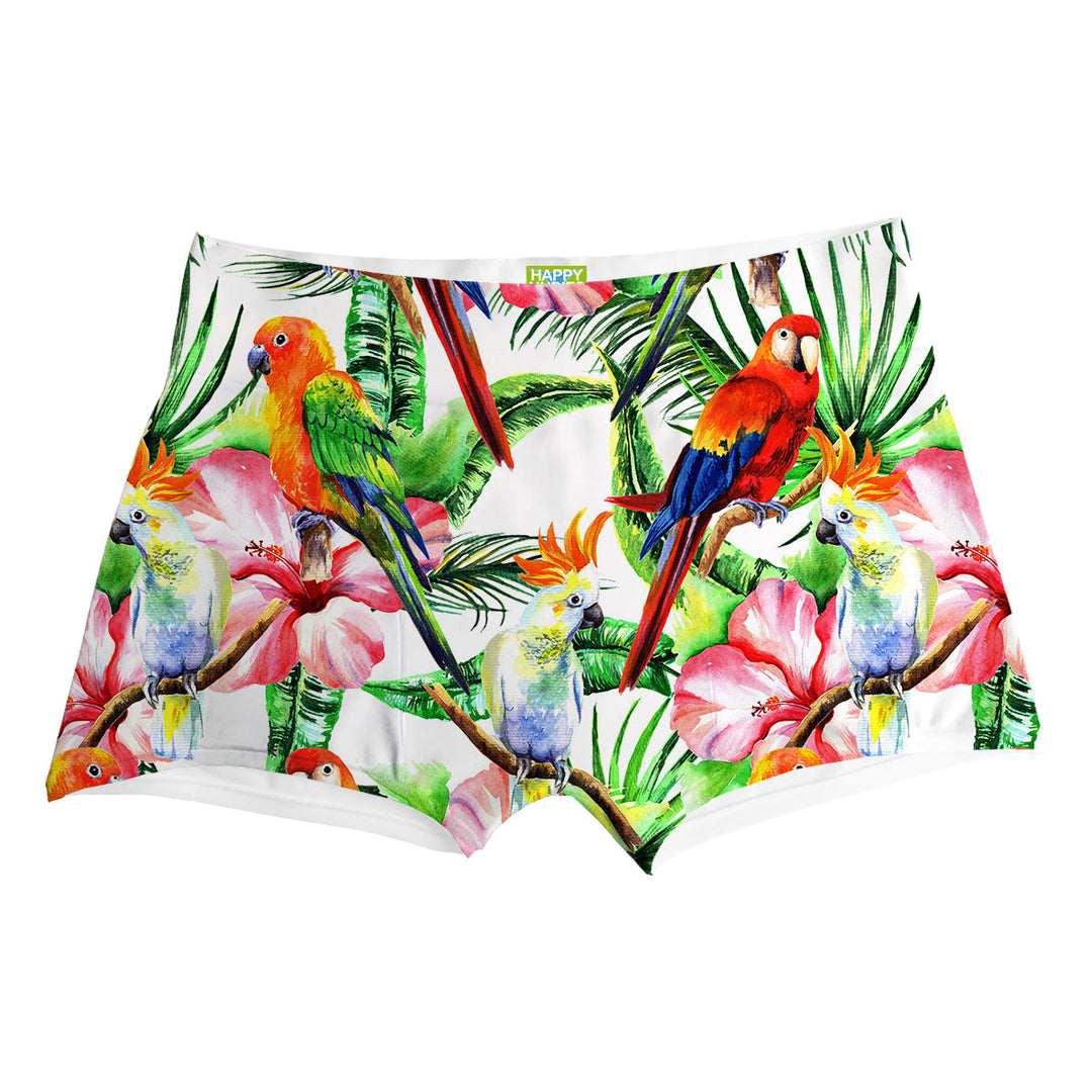 Parrots Talk Boxer Front