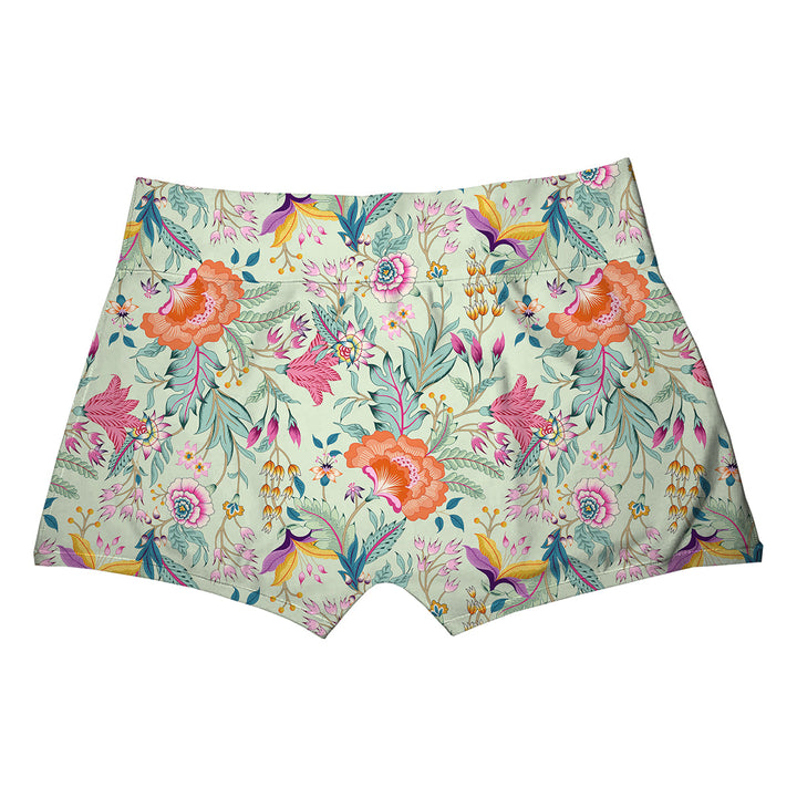 Pastel Flowers Boxer Back