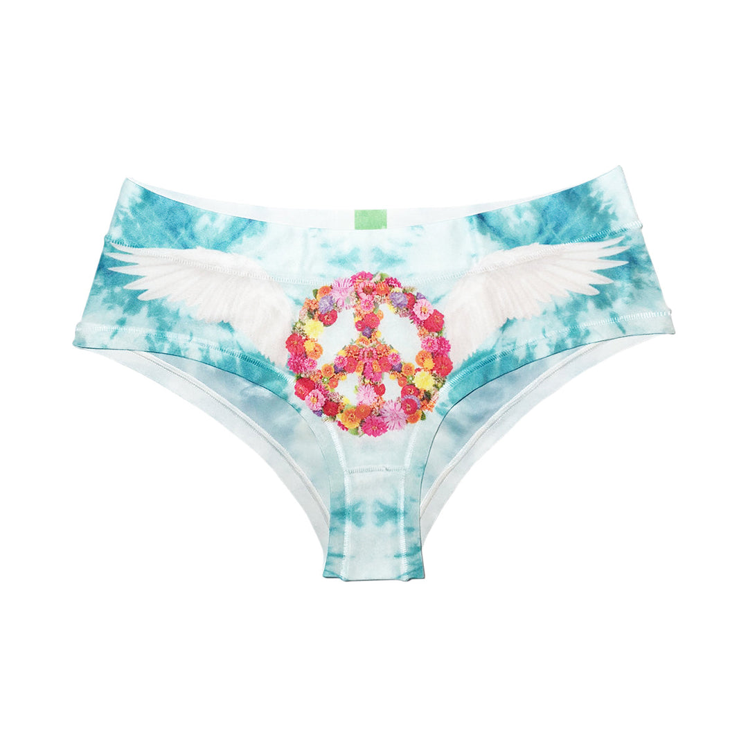 Peace Wings Turquoise Hipster