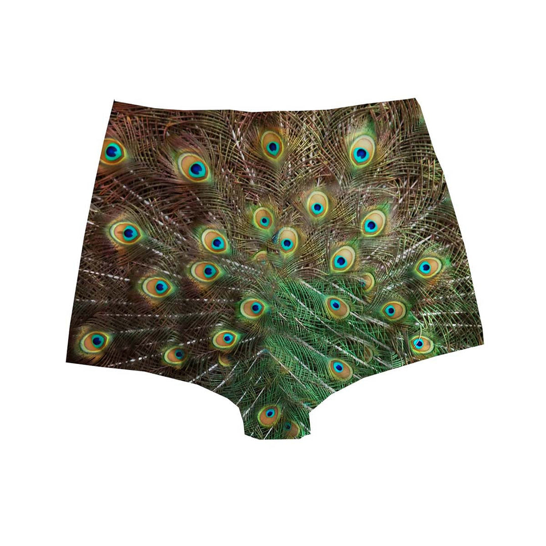 Peacock Lime Highwaist
