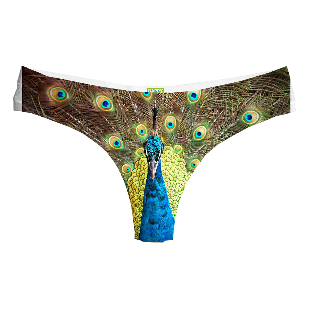 Peacock Lime String Front