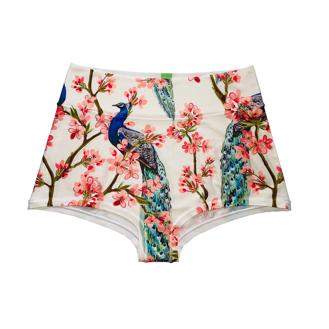 Peacocks In Love Highwaist