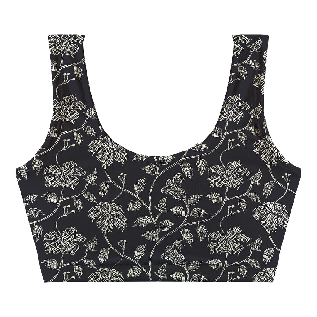 Pearl Grace Crop Top Woman Underwear Beachwear Loungewear