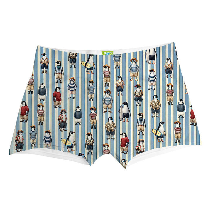 Penguin Fashion Boxer Man Underwear Beachwear Loungewear