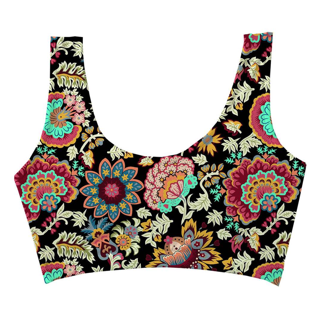 Petalplay Crop Top Woman Underwear Beachwear Loungewear