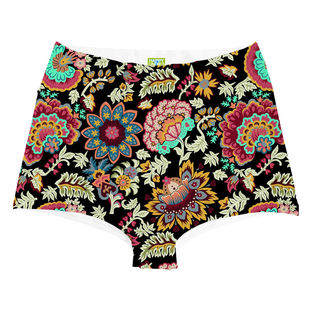 Petalplay Highwaist Woman Underwear Beachwear Loungewear