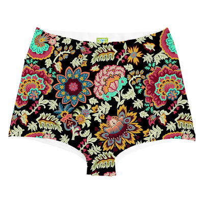 Petalplay Highwaist Woman Underwear Beachwear Loungewear
