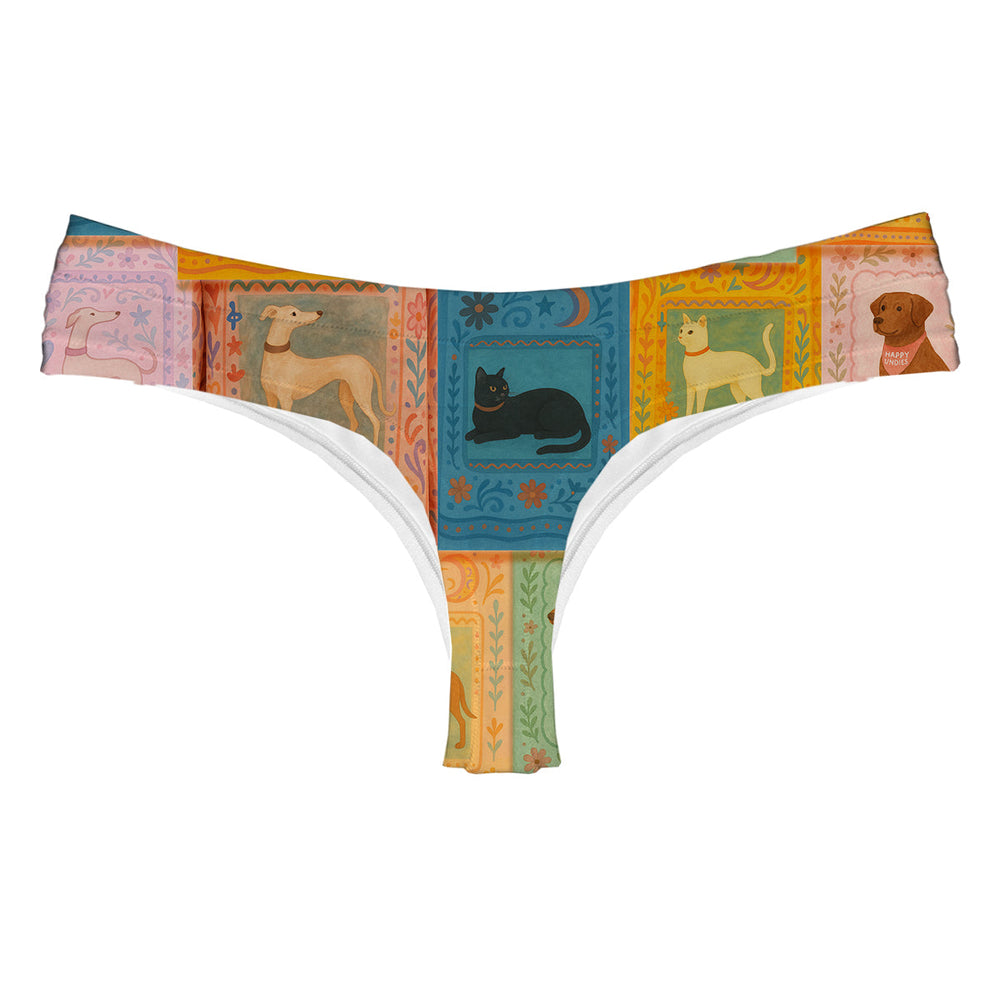 Pets String Woman Underwear Beachwear Loungewear