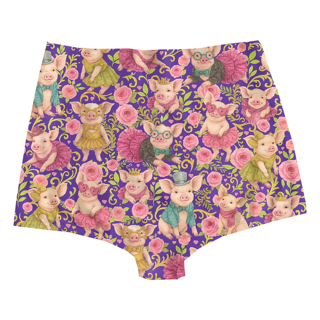 Piggy Glam Highwaist Woman Underwear Beachwear Loungewear