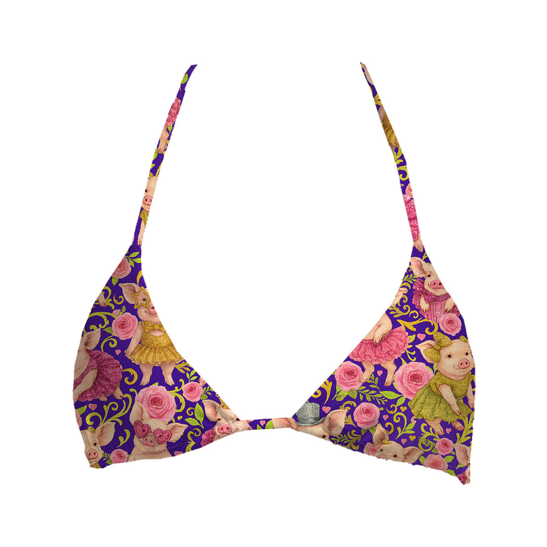 Piggy Glam Top Triangle Woman Underwear Beachwear Loungewear