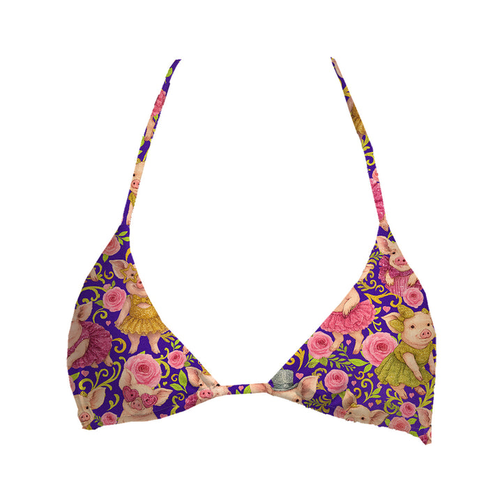 Piggy Glam Top Triangle Woman Underwear Beachwear Loungewear