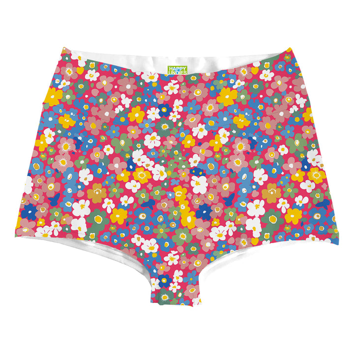 Pink Daisy Highwaist Front