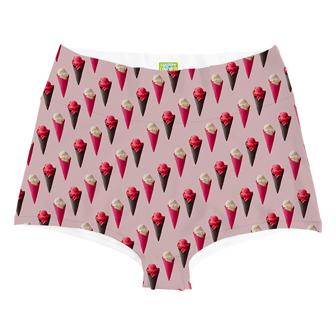 Pink Ice Cream Highwaist Front