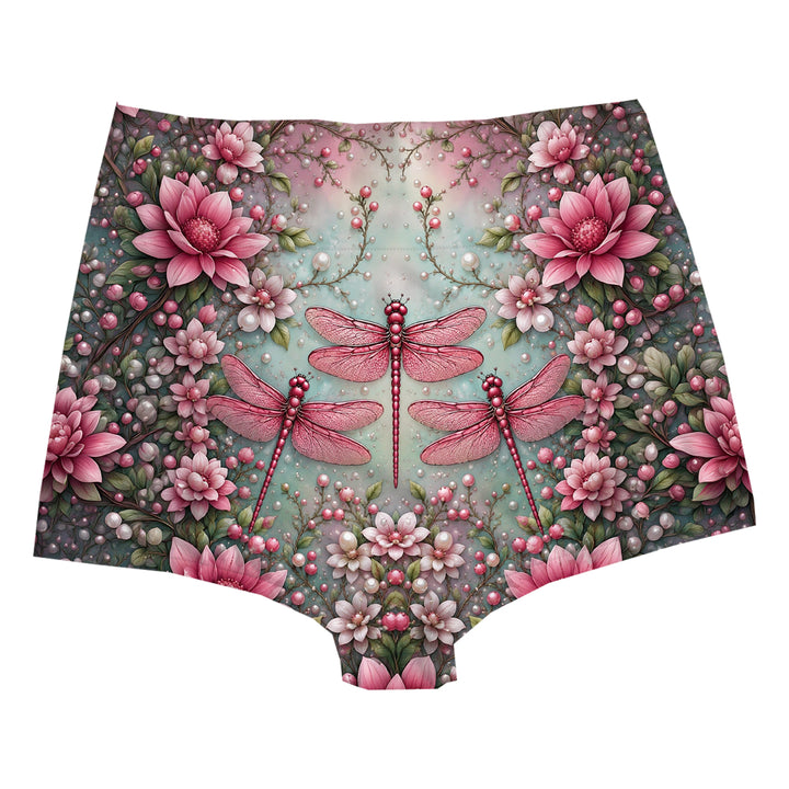 Pink Wings Highwaist Woman Underwear Beachwear Loungewear